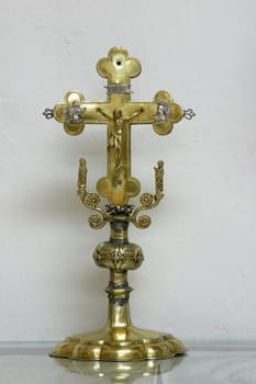 Cross in the Franciscan monastery in Krapina, Croatia