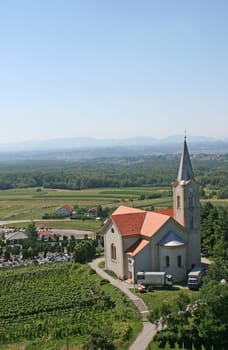 Parish Church of the Holy Three Kings in Kraljev Vrh, Croatia