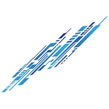 Sports stripes, car stickers black color. Racing decals