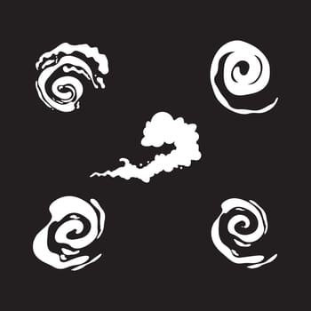 Cloud Smoke design illustration template