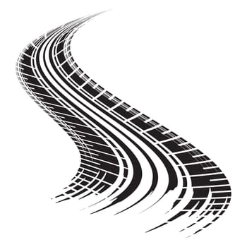Tire vector icon illustration design template