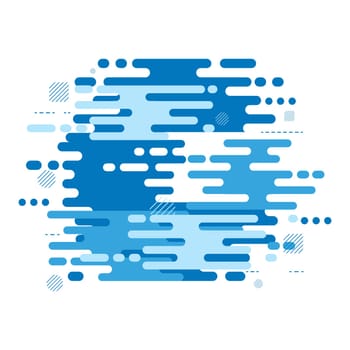 Abstract flat dynamic background design template