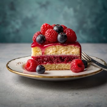Awesome Tasty Raspberry Cake