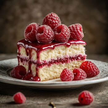 Awesome Tasty Raspberry Cake