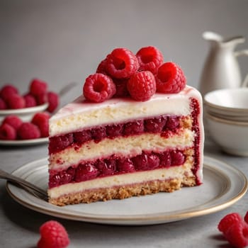 Awesome Tasty Raspberry Cake