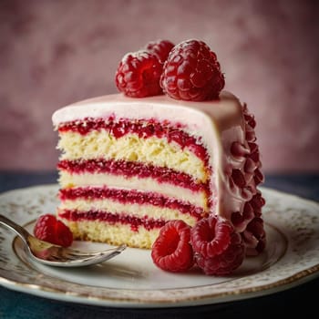 Awesome Tasty Raspberry Cake