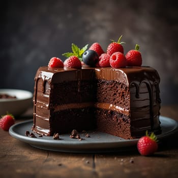Awesome Tasty Raspberry Cake