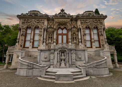Ihlamur Pavilion, or Ihlamur Kasri, a former imperial Ottoman summer pavilion constructed during the reign of Sultan Abdulmecid I, located in Nisantasi Ihlamur Yolu street, Sisli, Istanbul, Turkey