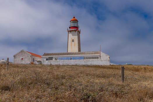 Berlenga Lighthouse, in the natural reserve of the Berlengas archipelago, near Peniche. Portugal