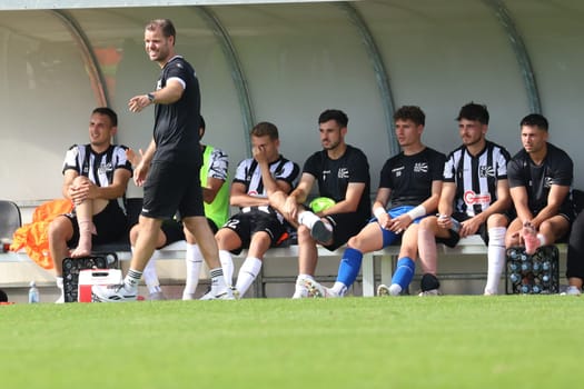 Mario Klotz (FC 08 Villingen head coach) at the match of the football RL SW 24-25: 6th Sptg: FC 08 Villingen vs Eintracht Frankfurt U21