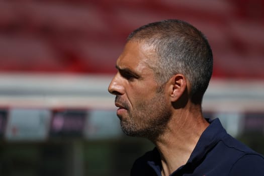 Coach Fabio Celestini (FC Basel) at the football friendly: SC Freiburg - FC Basel  REGULATIONS PROHIBIT ANY USE OF PHOTOGRAPHS AS IMAGE SEQUENCES AND/OR QUASI-VIDEONann  Photo: Joachim Hahne/johapress