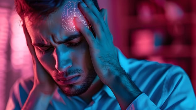 Brain diseases problem cause chronic severe headache