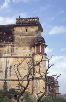 the Kumbhalgarh Fort near the Town of Udaipur in the Province of Rajasthan in India.  India, Udaipur, January, 1998