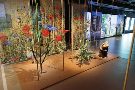 The exhibition,opening of the Embassy of Wildlife in Hafencity,Hamburg,30.08.2024