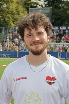 Tilman Pörzgen,Kicken mit Herz the charity football match in favor of the children's ward of the UKE in the stadium of SC Victoria,Hamburg,08.09.2024