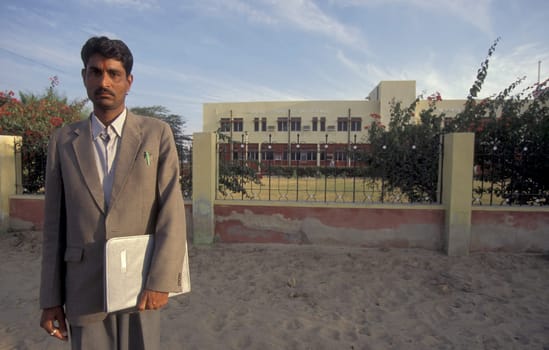 the Camel Research centre in the Town of Bikaner in the Province of Rajasthan in India.  India, Bikaner, January, 1998