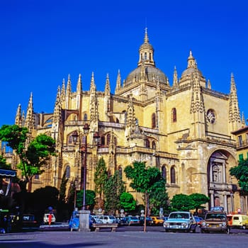 Cathedral in Segovia, Spain