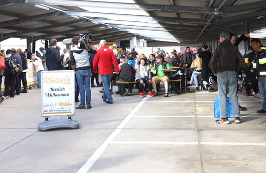 BARBECUE - Summer party for the needy and homeless. Invitation from the FRIENDS CUP Foerderverein e.V. and the  Unser Norden Foundation by Rewe Center Hamburg -Altona on 15.09.2024