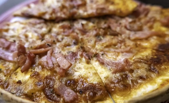 Detail of typical Italian food, lunch and celebration