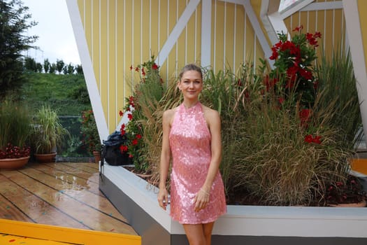 Linda Hesse (singer / musician) in the ARD TV show "Immer wieder sonntags""."