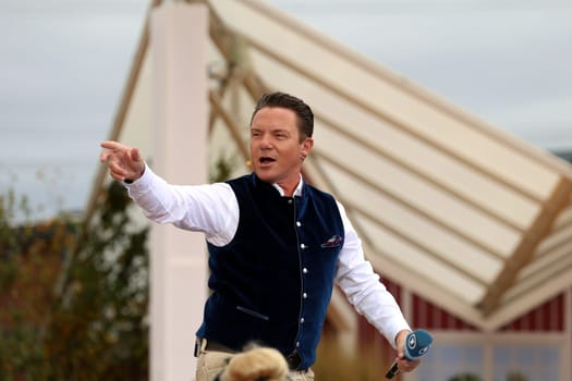 Stefan Mross (singer / presenter / entertainer) in the ARD TV show "Immer wieder sonntags""."