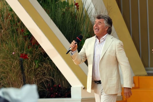 Andy Borg (singer / presenter) in the ARD TV show "Immer wieder sonntags""."