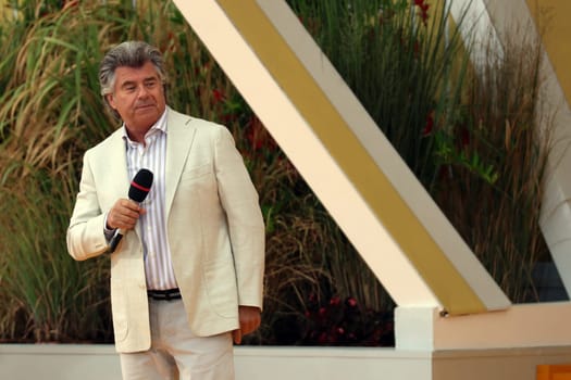 Andy Borg (singer / presenter) in the ARD TV show "Immer wieder sonntags""."