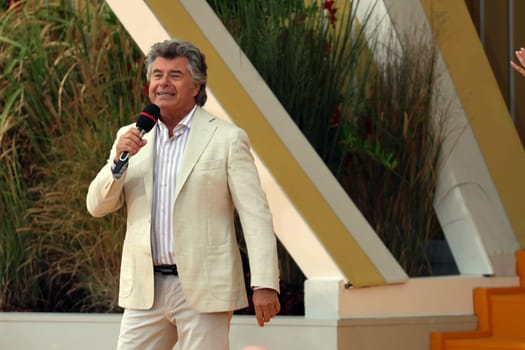 Andy Borg (singer / presenter) in the ARD TV show "Immer wieder sonntags""."