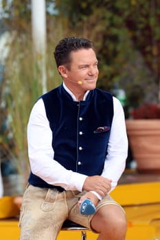 Stefan Mross (singer / presenter / entertainer) in the ARD TV show "Immer wieder sonntags""."