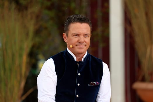 Stefan Mross (singer / presenter / entertainer) in the ARD TV show "Immer wieder sonntags""."
