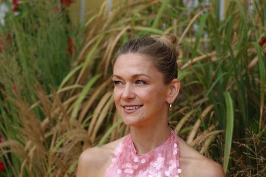 Linda Hesse (singer / musician) in the ARD TV show "Immer wieder sonntags""."
