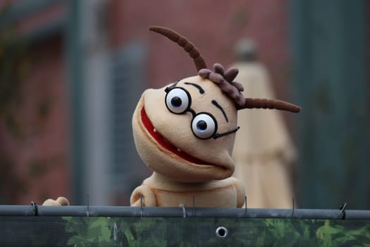Woodworm Willi after the ARD TV show "Immer wieder sonntags""."