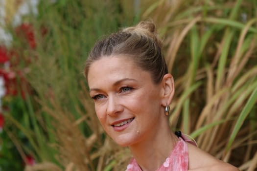Linda Hesse (singer / musician) in the ARD TV show "Immer wieder sonntags""."