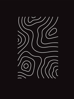 Topographic map. Geographic mountain relief. Abstract lines background. Contour maps. Vector illustration.