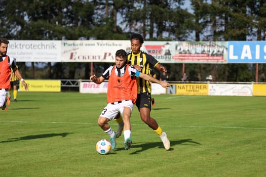 at the SBFV Cup round of 16 23/24: VfR Hausen- - FC 08 Villingen