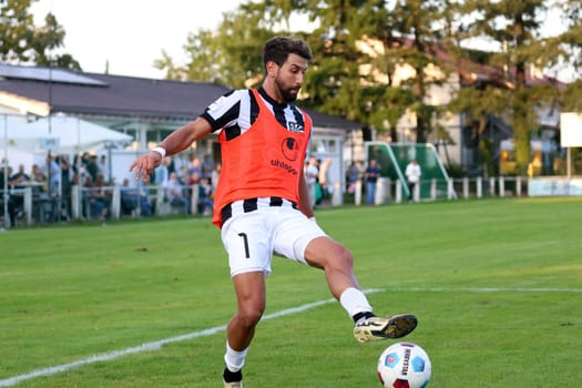 Tevfik Ceylan (FC 08 Villingen) at the SBFV Cup round of 16 23/24: VfR Hausen- - FC 08 Villingen