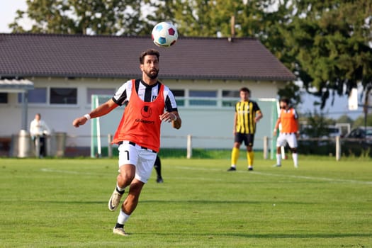 Tevfik Ceylan (FC 08 Villingen) at the SBFV Cup round of 16 23/24: VfR Hausen- - FC 08 Villingen