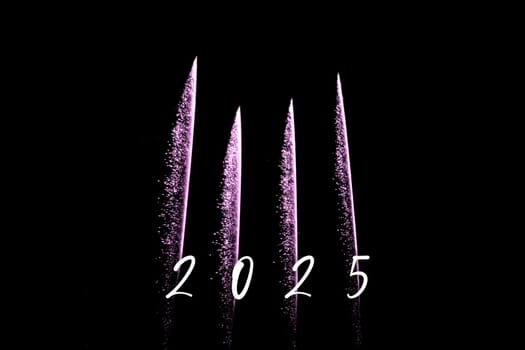Luxury firework event sky show turn of the year celebration. Holidays season party time. Premium entertainment nightlife background.