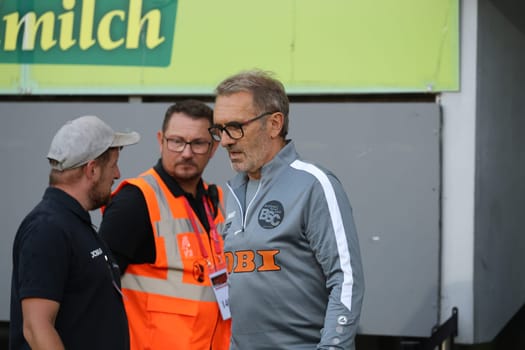 Assistant coach Milorad Pilipovic (Bahlinger SC /BSC) at the match of the Football RL SW 24-25: 9.