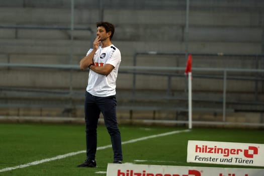 Coach Dennis Bührer (Bahlinger SC),at the match of the football RL SW 24-25: 9.
