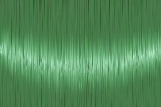 Realistic grey green straight hair texture with glossy shiny detail. Vector illustration.
