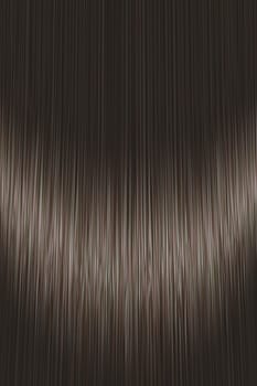 Realistic dark black straight hair texture with glossy shiny detail. Vector illustration.