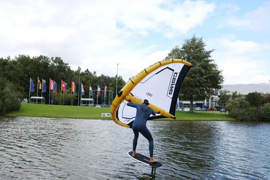 Pump foiling: Top trend sport from the professional Ben Beholz on the trade fair lake   The Interboot 2024 Friedrichshafen trade fair will open its doors on 25.09.2024