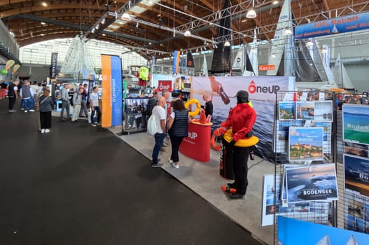 Booth at the 63rd Interboot 2024 trade fair in Friedrichshafen