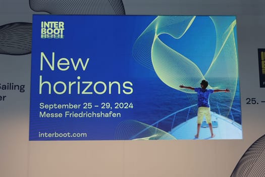 New horizons - this is the title of the Interboot 2024 trade fair Friedrichshafen opens its doors on 25.09.2024