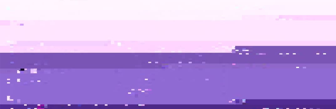 Trendy glitch pattern on dark background. Abstract vector geometric elements