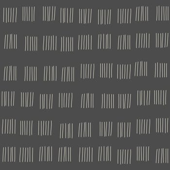 Seamless geometric hand drawn scribble pattern. Tileable grungy texture for endless wallpapers. Vector illustration