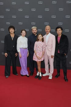 Viet Pham,Nikola Kastner,Edin Hasanović,Yuna Bennett,Christoph Maria Herbst,Ngo The Chau,Premiere of the film "Der Buchspazierer"" at the Filmfest Hamburg at Cinemaxx Dammtor,Hamburg,01.10.2024"
