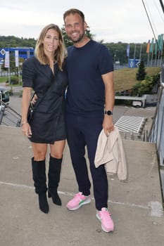Stephanie Fürste,Moritz Fürste,Sport Quiz Charity Gala in favor of Right to Play in the VIP area of the Volksparkstadion,Hamburg,24.09.2024