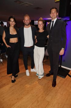 Lilli Hollunder,Jörg Vennewald,Rhea Harder,Rene Adler,Sport Quiz Charity gala in favor of Right to Play in the VIP area of the Volksparkstadion,Hamburg,24.09.2024